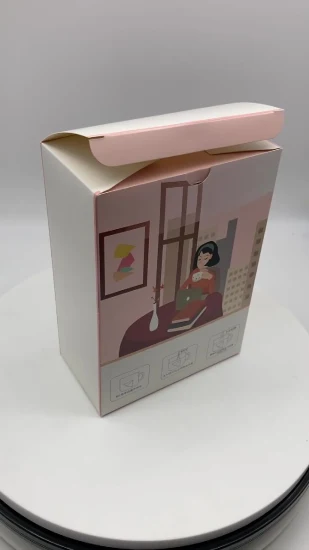 注文のロゴは白いカード紙のチェスティーの包装の包装のギフト用の箱を印刷しました
